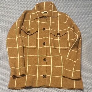 Staccato Brown Plaid Jacket